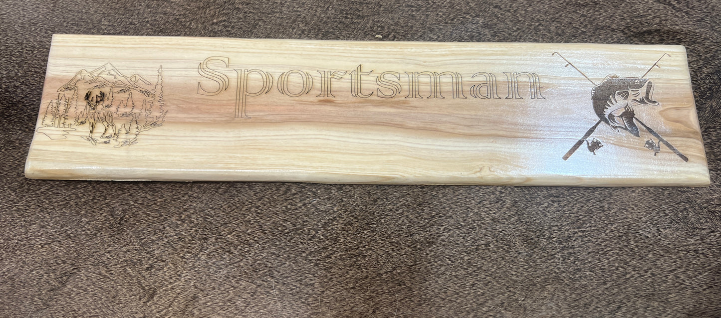 Cedar Plaque | Sportsman