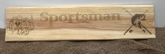 Cedar Plaque | Sportsman